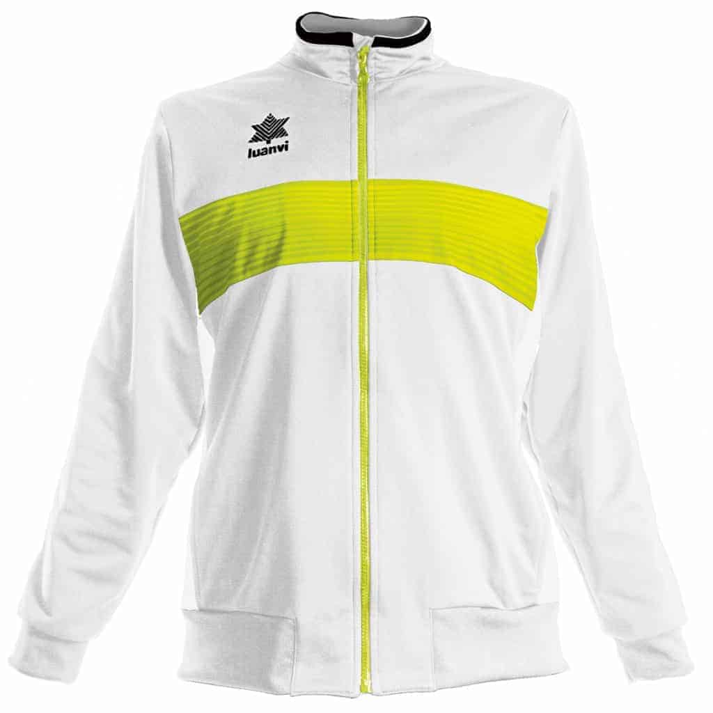 Luanvi chandal blanco amarillo