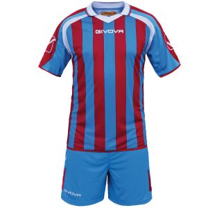 supporter azzurro-rosso