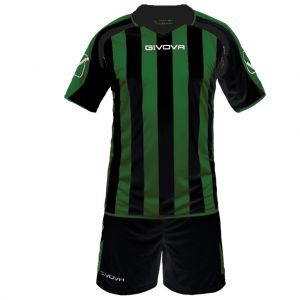 supporter nero-verde
