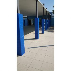 proteccion columna cuadrada o rectangular deluxe 1 mt altura grosor 7 cm -metro lineal-