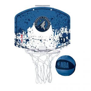 set minicanasta wilson team mini hoop nba timber