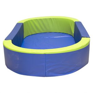 suelo de lona pvc para piscina ovalada 300x150x30 cm