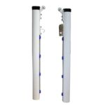 Juego Postes Tenis Aluminio Ø 90 Mm Fijos