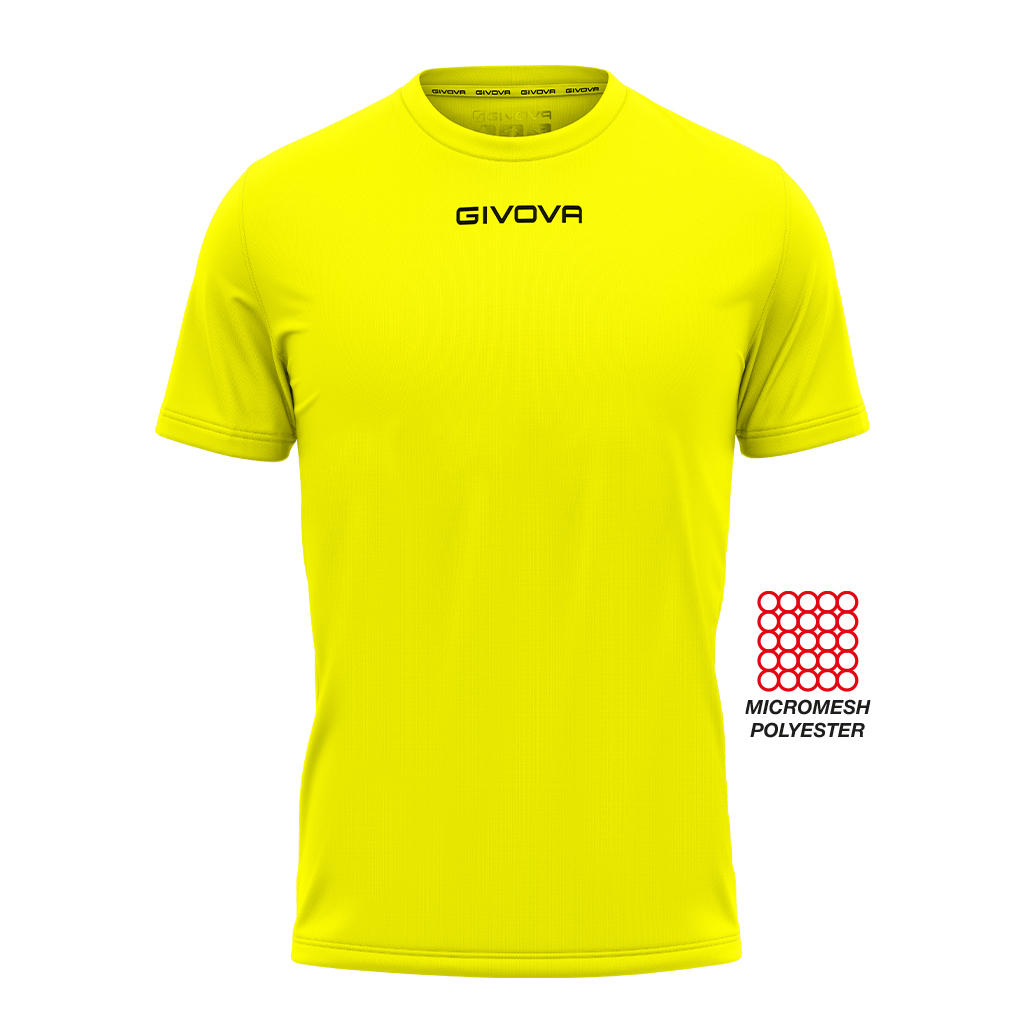 camiseta one givova amarillo fluor -sports equipe- camiseta one givova amarillo fluor -sports equipe-