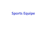 sports equipe