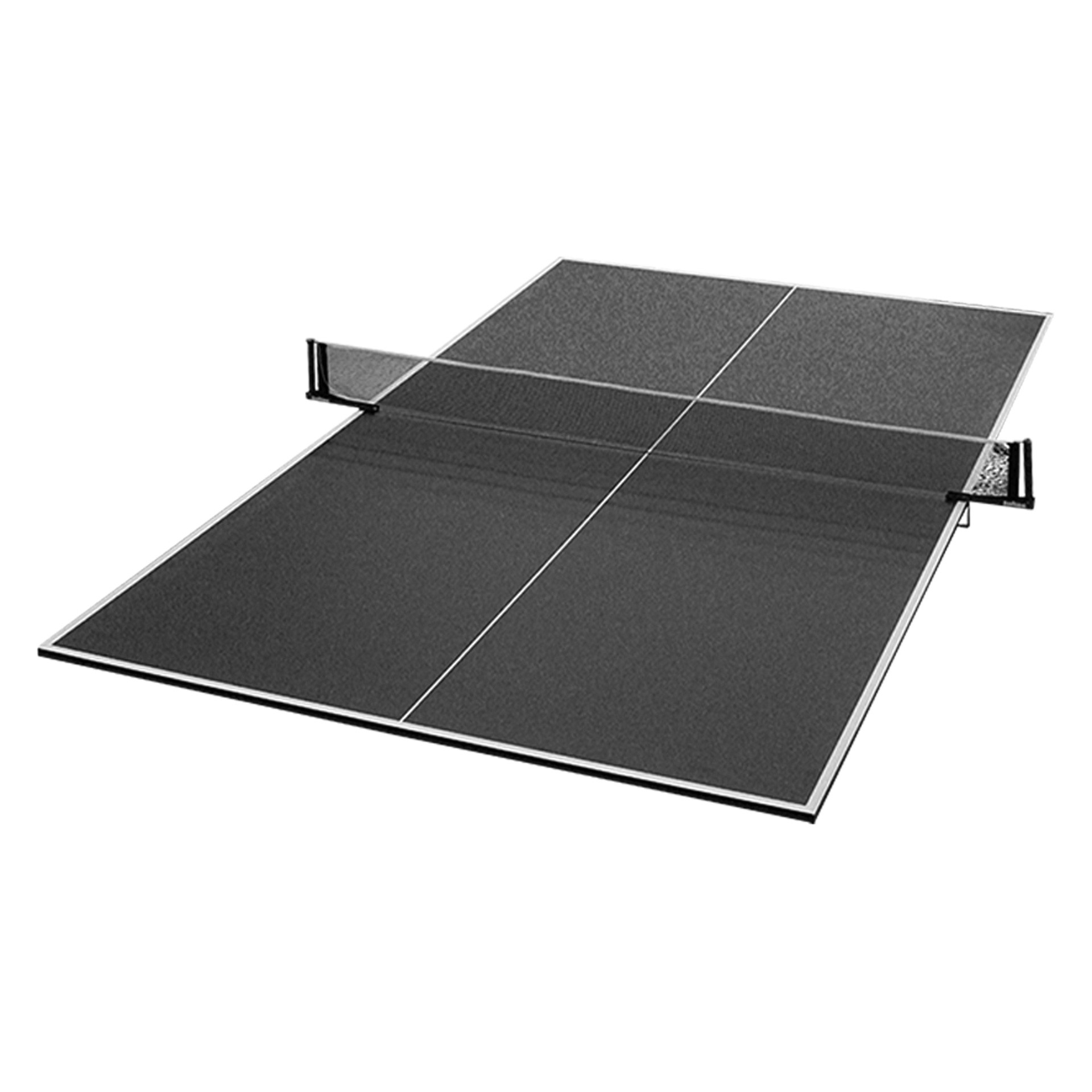 kit tableros tenis de mesa con soporte y red negro 1
