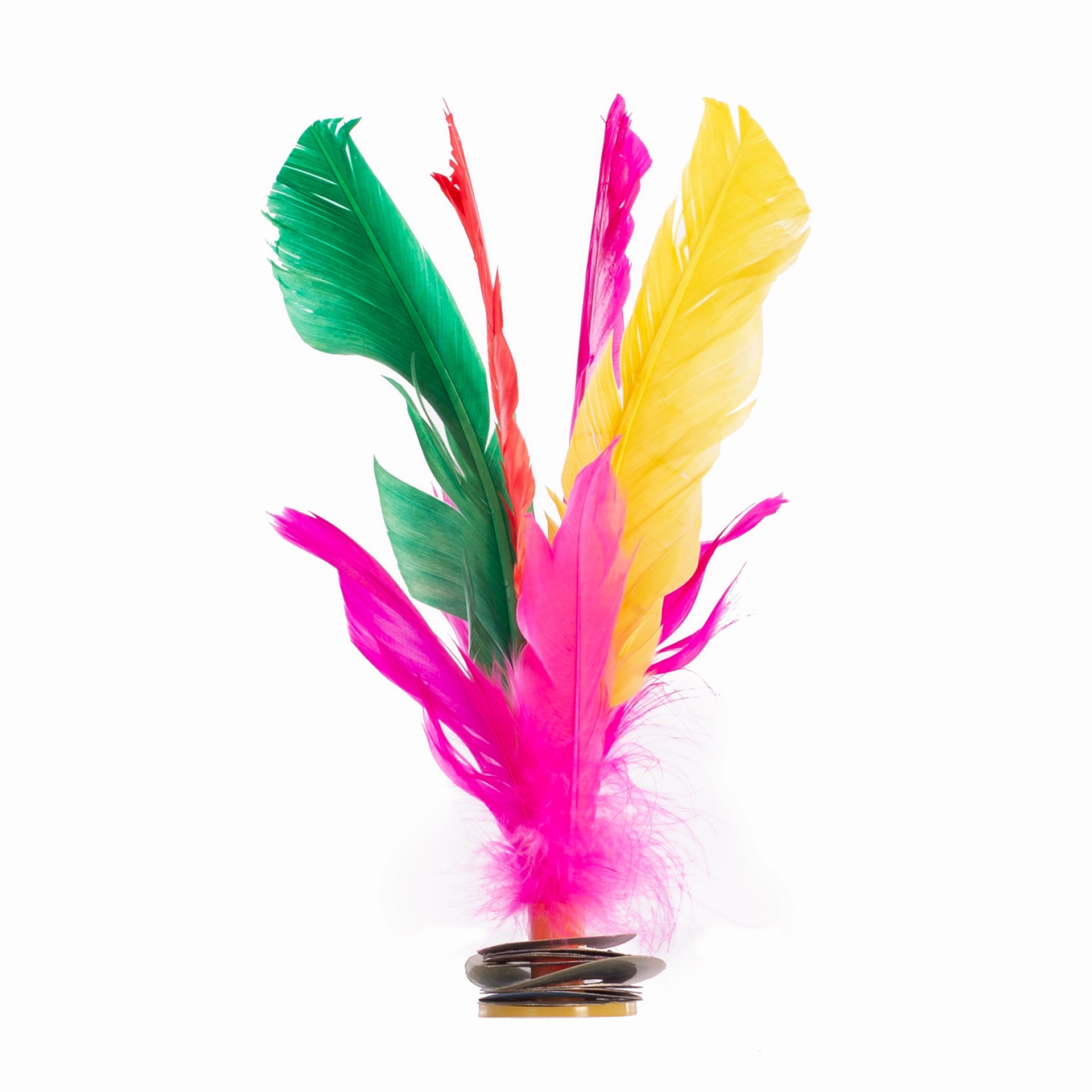 lote 6 indiakas fútbol pluma multicolor 1