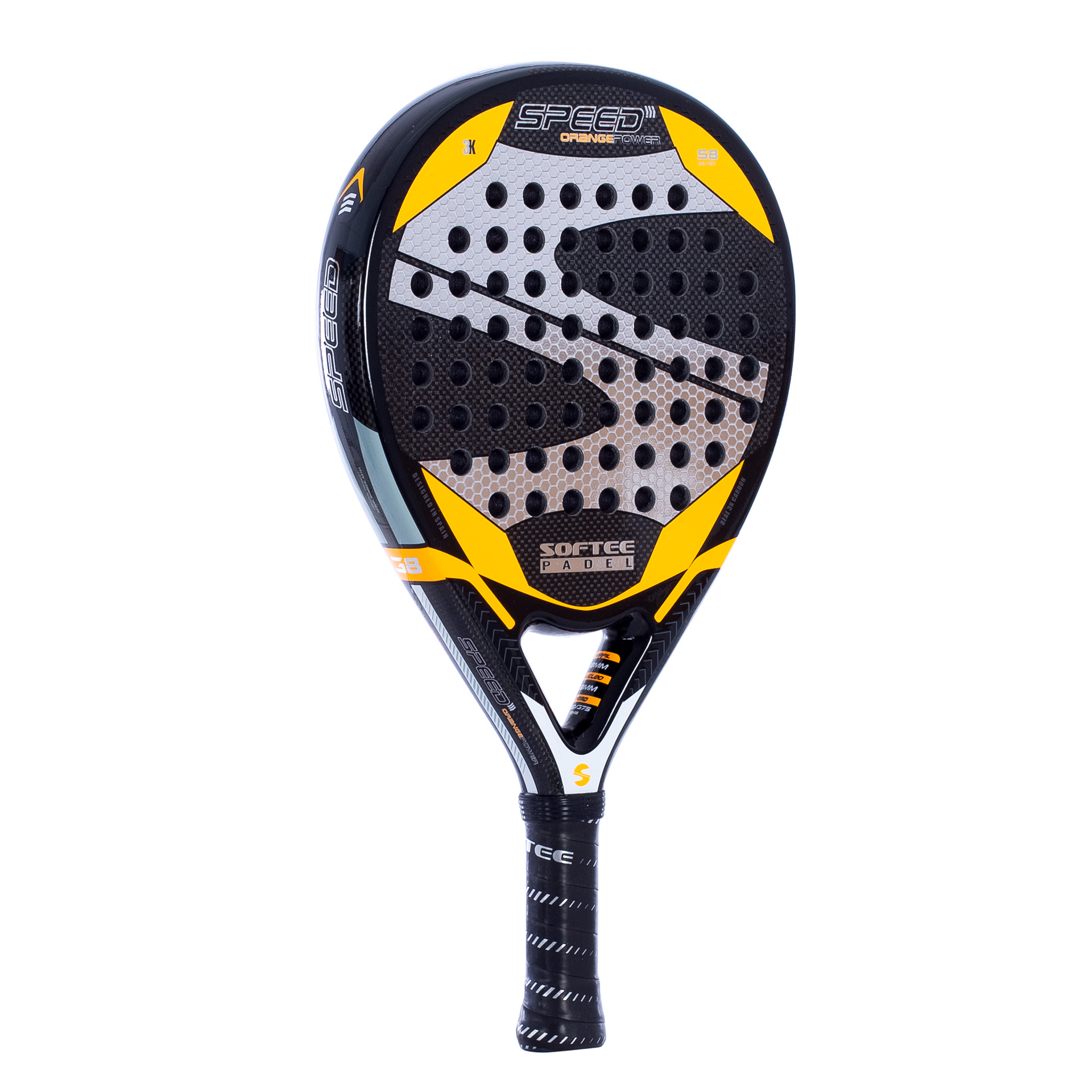 pala padel softee speed orange power – reedition- 2