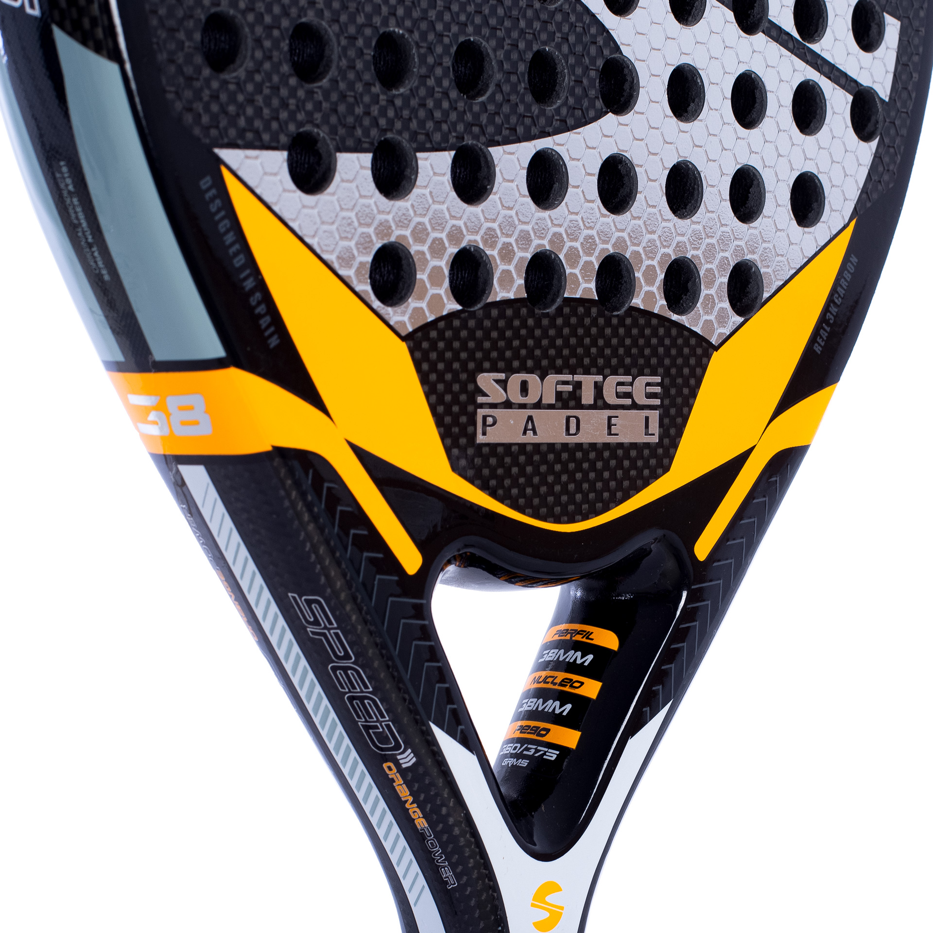pala padel softee speed orange power – reedition- 5