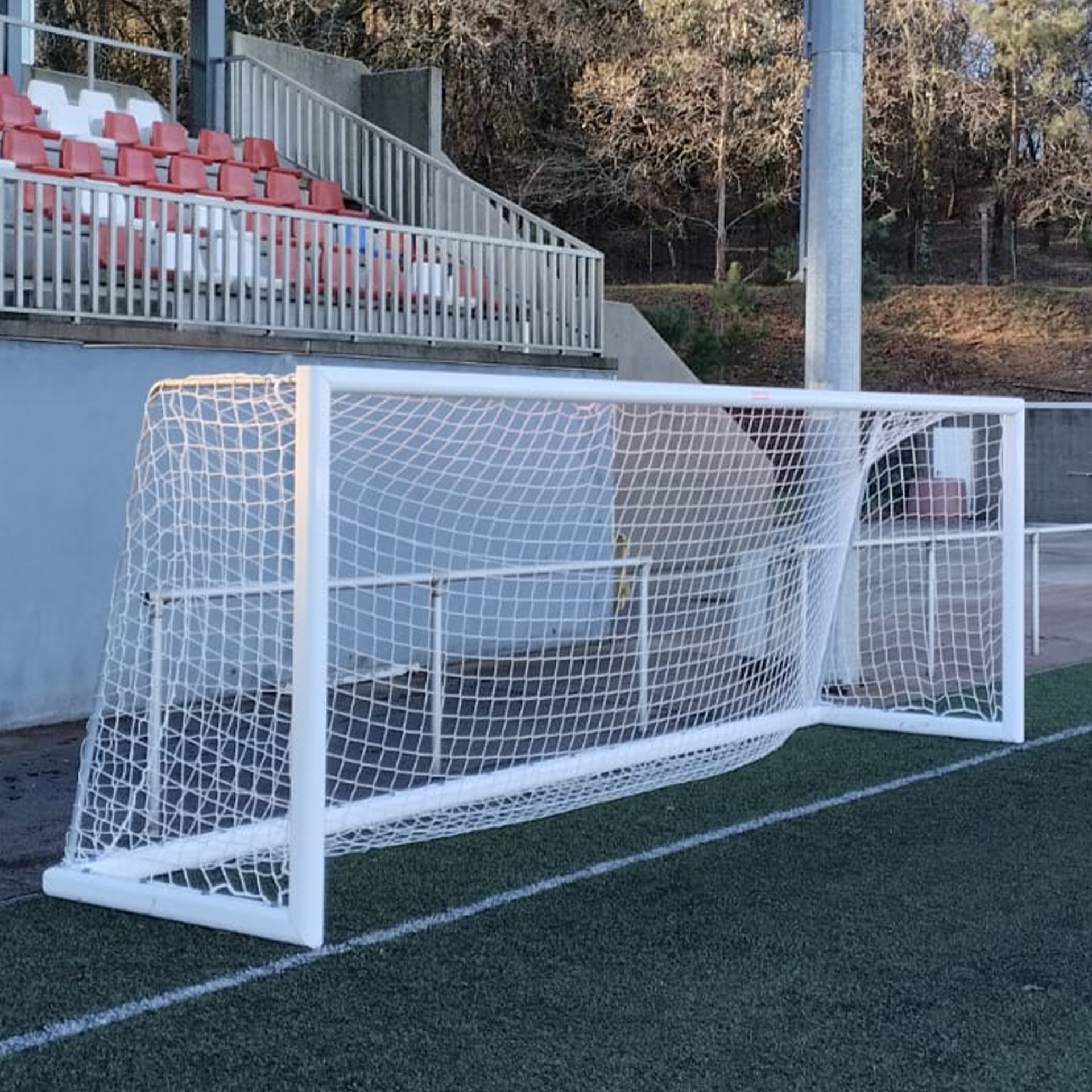 juego porterias (2 unidades) aluminio, futbol 7,120×100 mm, trasladables. 3