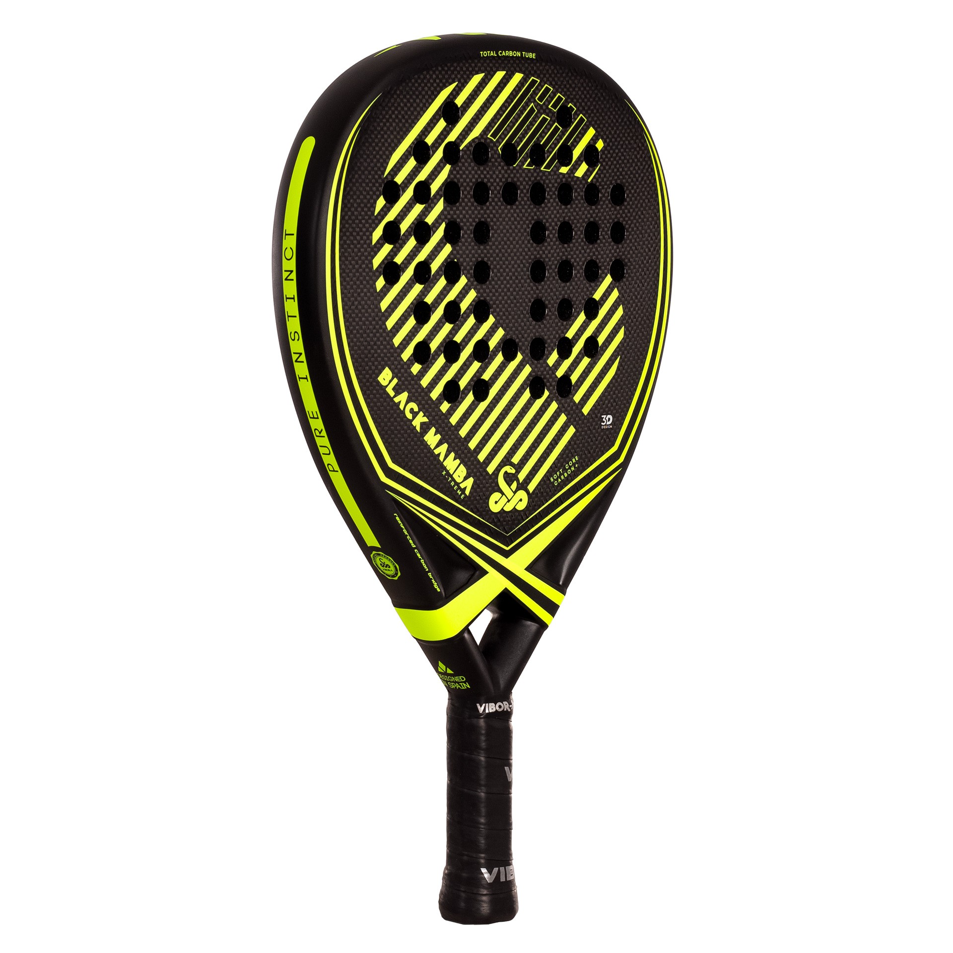 pala pádel vibor-a black mamba xtreme 3k 2.0 3