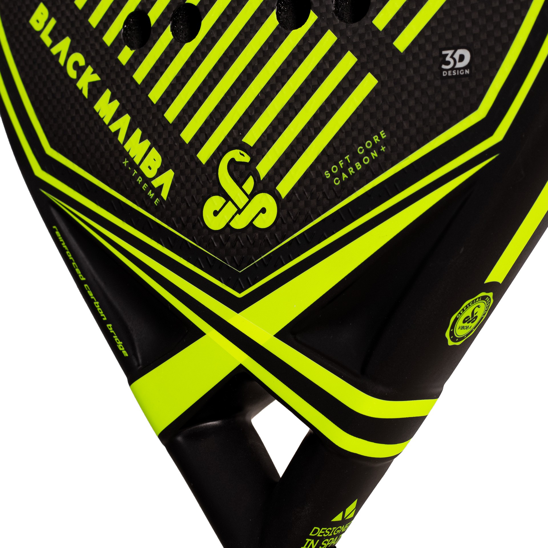 pala pádel vibor-a black mamba xtreme 3k 2.0 4