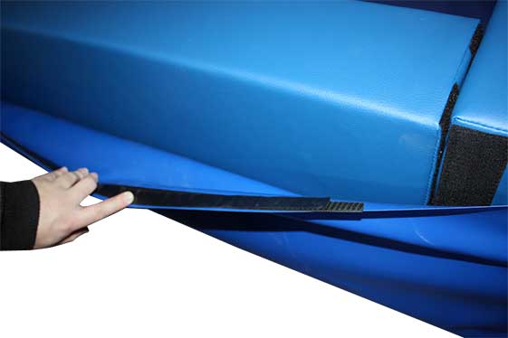 suelo de lona pvc para piscina cuadrada de 150×150 cm
