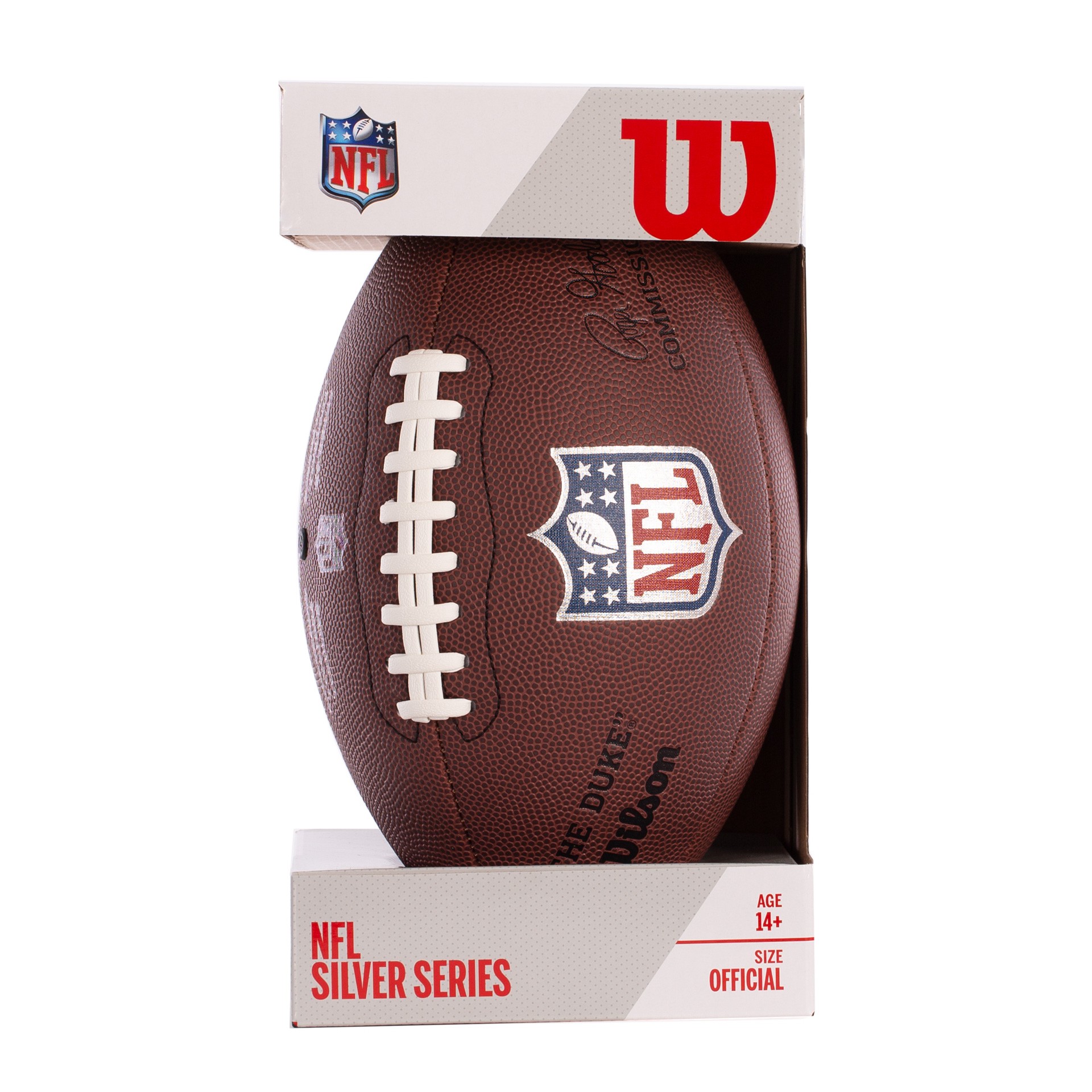balon futbol americano wilson nfl duke replica – con expositor – 1