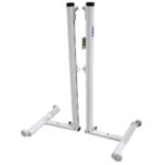 Juego Postes Badminton Aluminio Deluxe Tubo 90 Mm