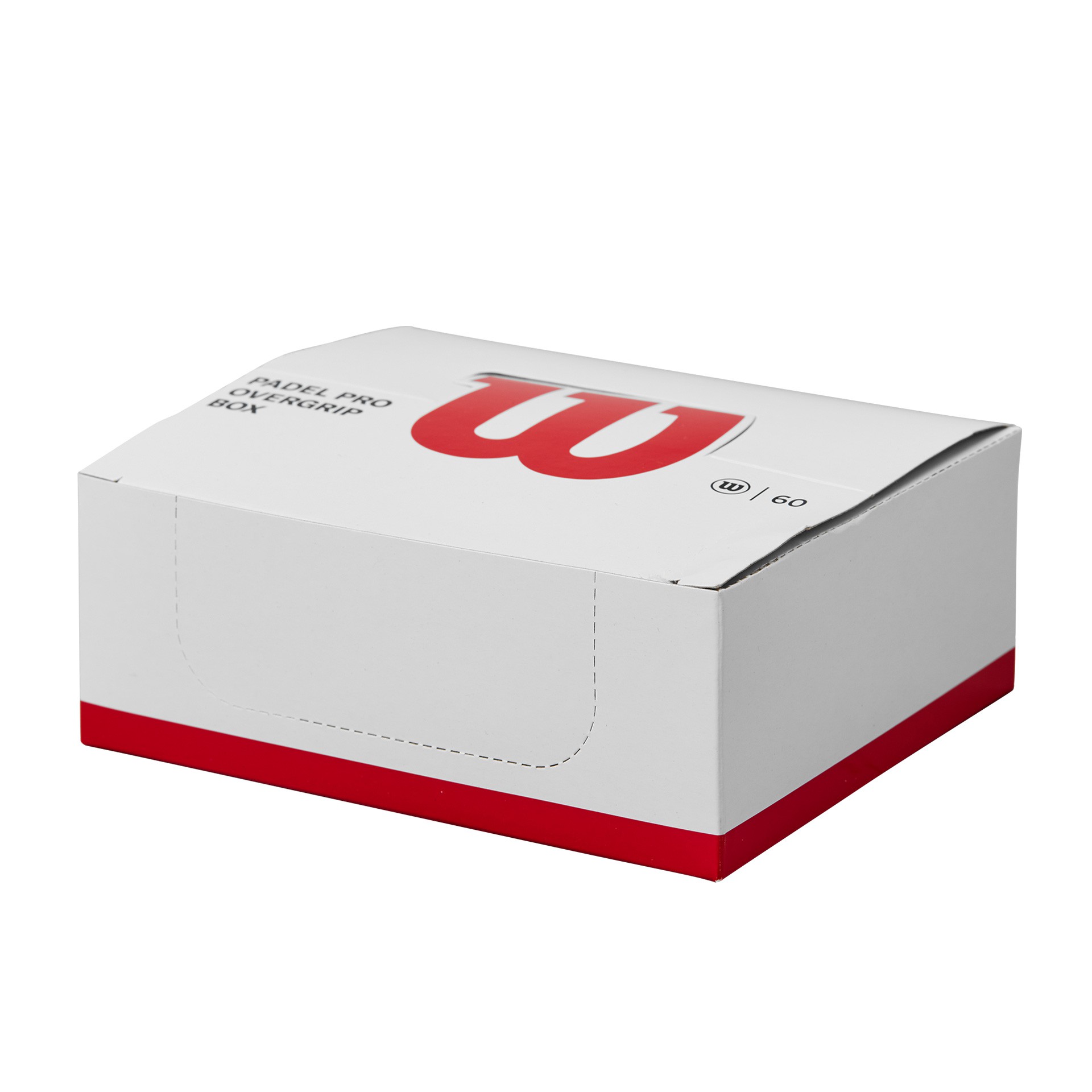 caja 60 overgrips wilson padel blanco pro new 2
