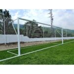 Juego Porterias Aluminio (2 Unidades) Futbol 7, Fijas, 120X100 Mm