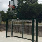 Juego Porterias F.Sala/Balonmano - Canasta Basket Verde