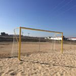 Juego Porterias Futbol-Playa (2 Unidades),Metalicas, 100 Mm