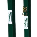 Juego Postes De Padel Fijos Cuadrados 80X 80 Mm