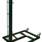 Juego Postes Tenis Metalicos Ø 80 Mm Trasladables