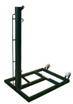 Juego Postes Tenis Metalicos Ø 80 Mm Trasladables