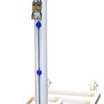 Juego Postes Tenis Trasladables Aluminio Ø 90 Mm