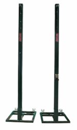 Juego (2 Unidades) Postes Voleibol, Metalicos, Trasladables, Cuadrados 80 X 80 Mm.