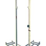 Juego Postes Voleibol (2 Unidades), Trasladables, Aluminio, Seccion Cuadrada 80 X 80Mm