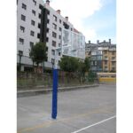 Juego (2 Unidades) Proteccion Postes Canastas 114 Mm
