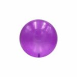 Pelota pvc transparente 17cm