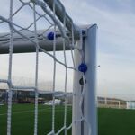 Juego de 2 redes fútbol 11 4mm linea premium