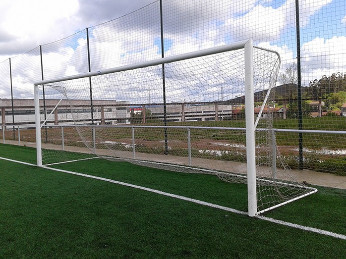 juego de 2 redes fútbol 7 3mm colegial 1