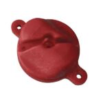 Lote 25 Ganchos Sujecion Red Porteria Futbol Rojo