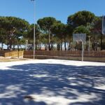 Juego Canastas Minibasket (2 Unidades) Antivandalicas, Tubo 114 Mm, Galvanizadas  (Incluye Aros, Redes Y Tableros).