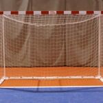 Juego Porterias Futbol Sala/Balonmano (2 Unidades), Trasladables, Metalicas, 80X80Mm, Con Base 80X40Mm.