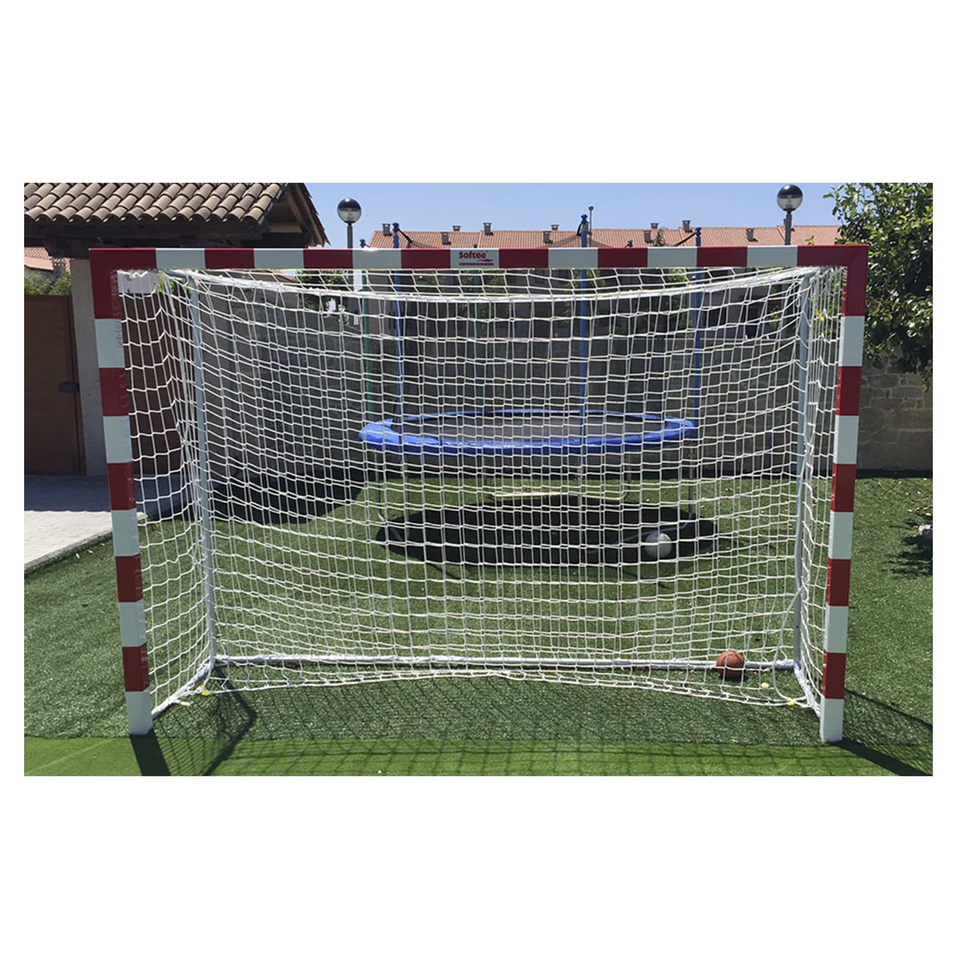 Juego cortinas amortiguadoras fútbol sala/balonmano 3mm linea premium blanco - Imagen 1