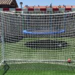 Juego cortinas amortiguadoras fútbol sala/balonmano 4mm linea premium blanco