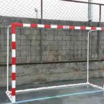 Juego Porterias Futbol Sala/Balonmano (2 Unidades), Aluminio, Trasladables, 80X80Mm, Base 80X40Mm.