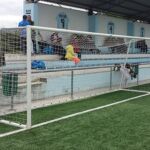 Juego Porterias Futbol 11 Reglamentarias (2 Unidades), Metalicas, Trasladables, Tubo 100 Mm.