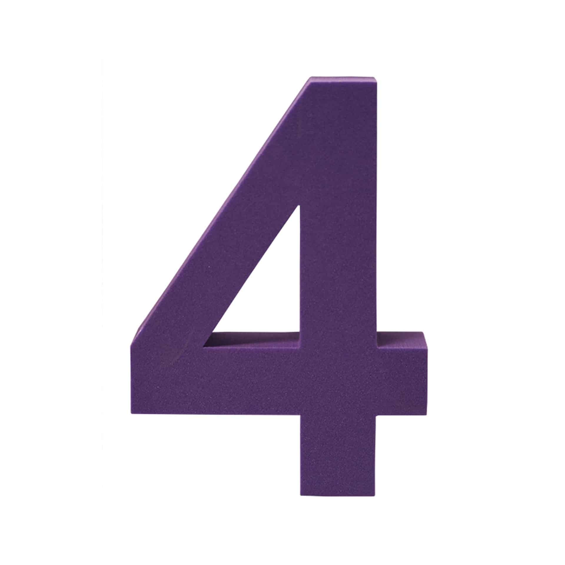Lote 5 minitapices numeros colores variados - Imagen 1