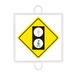 Panel De Señalizacion Trafico De Advertencia Nº 4 (Peatones Verde)