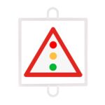 Panel De Señalizacion Trafico De Peligro Nº 10 (Semaforos)