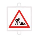 Panel De Señalizacion Trafico De Peligro Nº 7 (Obras)