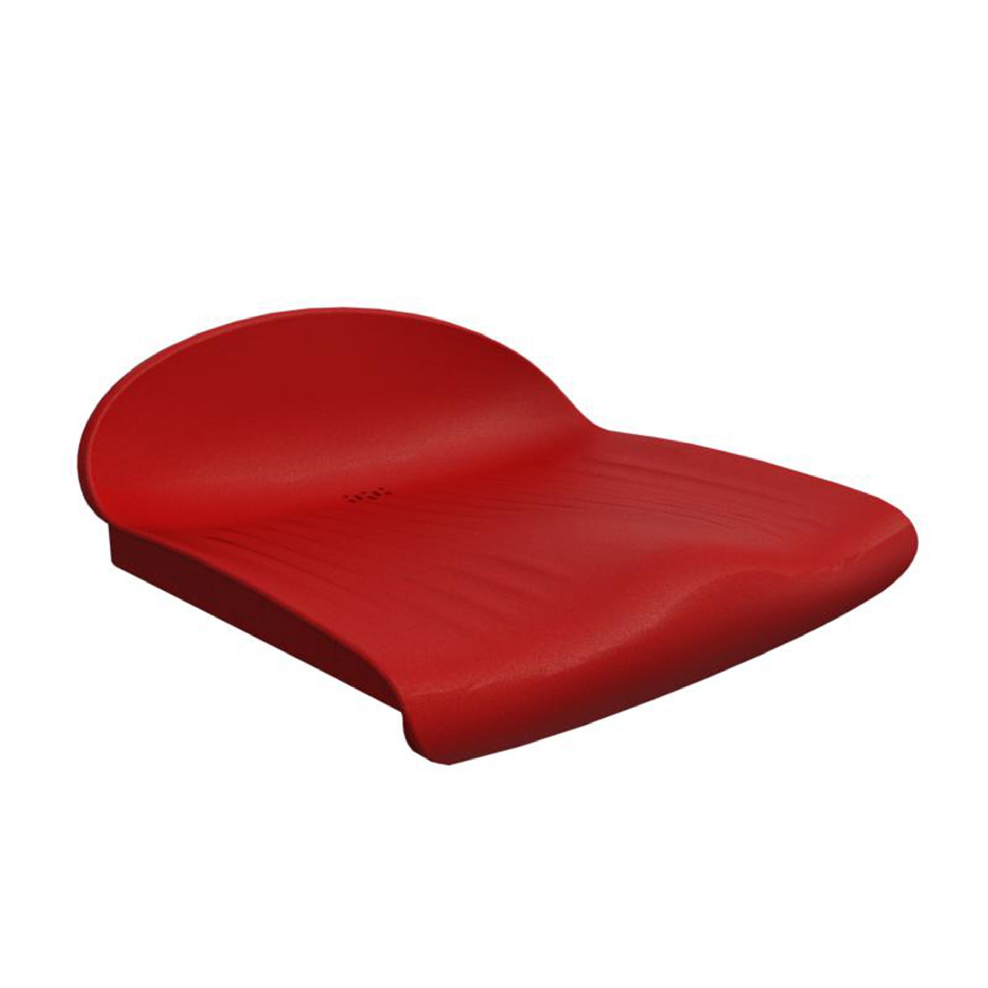 asiento pvc sin respaldo spark sr m4 rojo 1