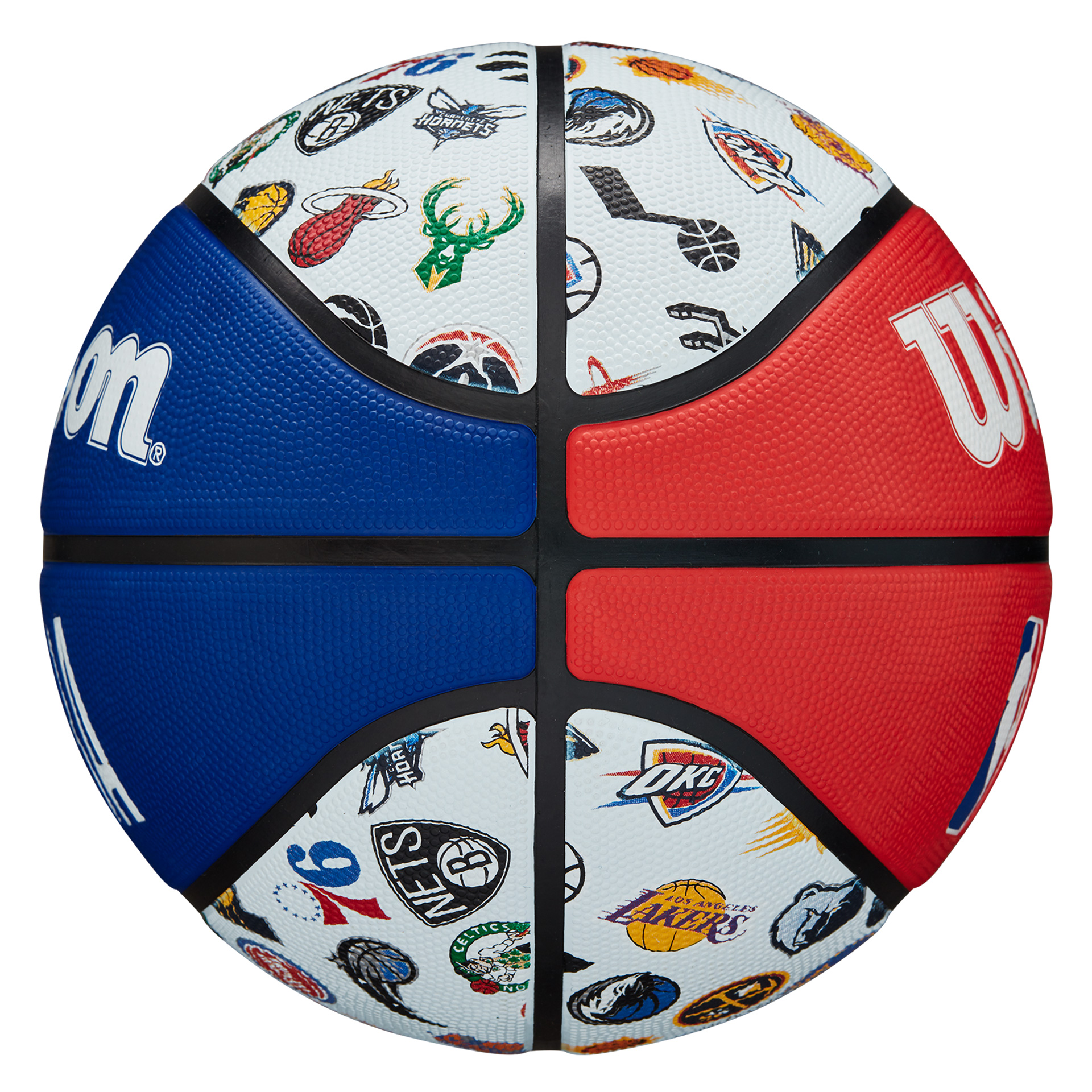 balón baloncesto wilson nba all team 7 rojo blanco azul 3