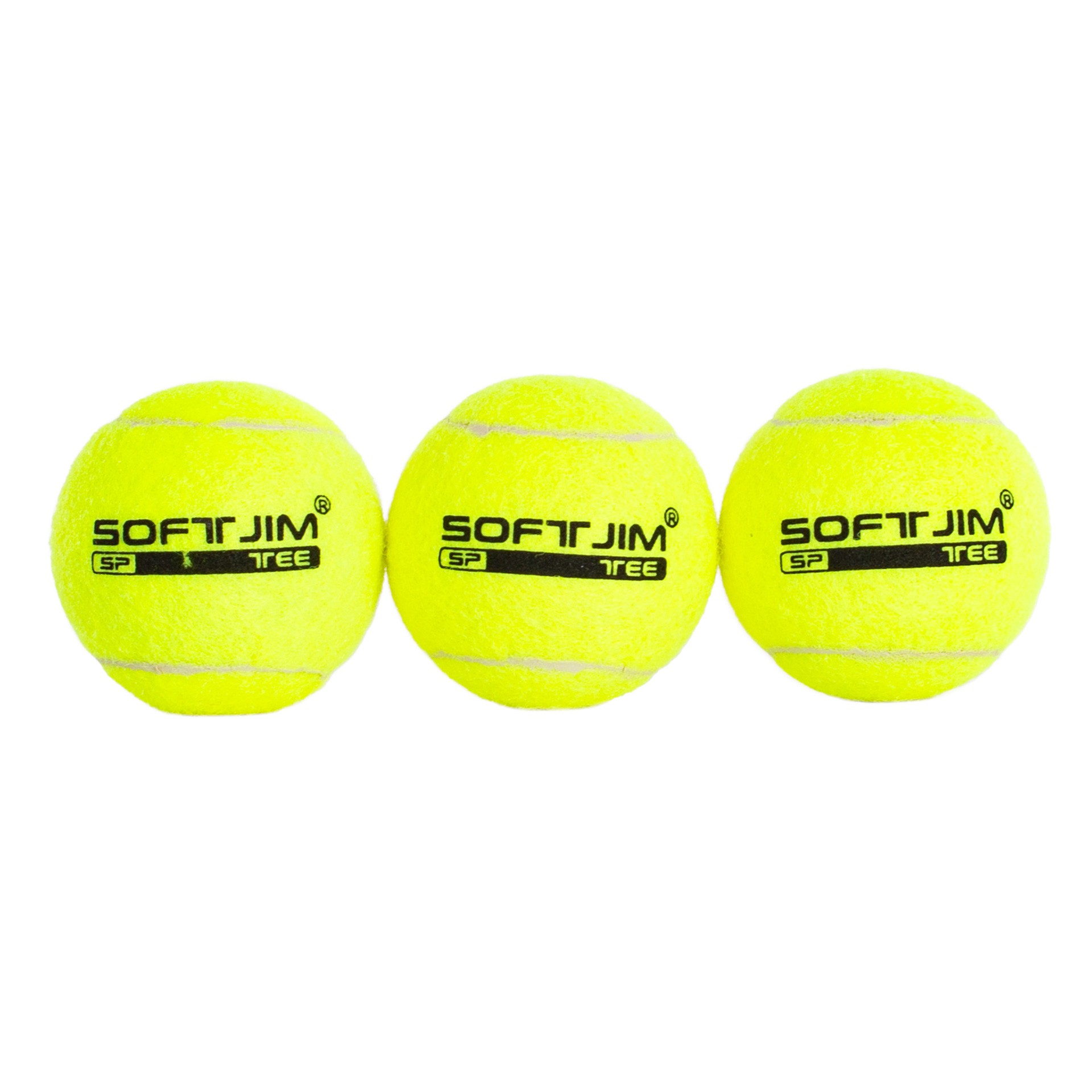 bolsa 3 pelotas de tenis softee iniciacion deluxe 3