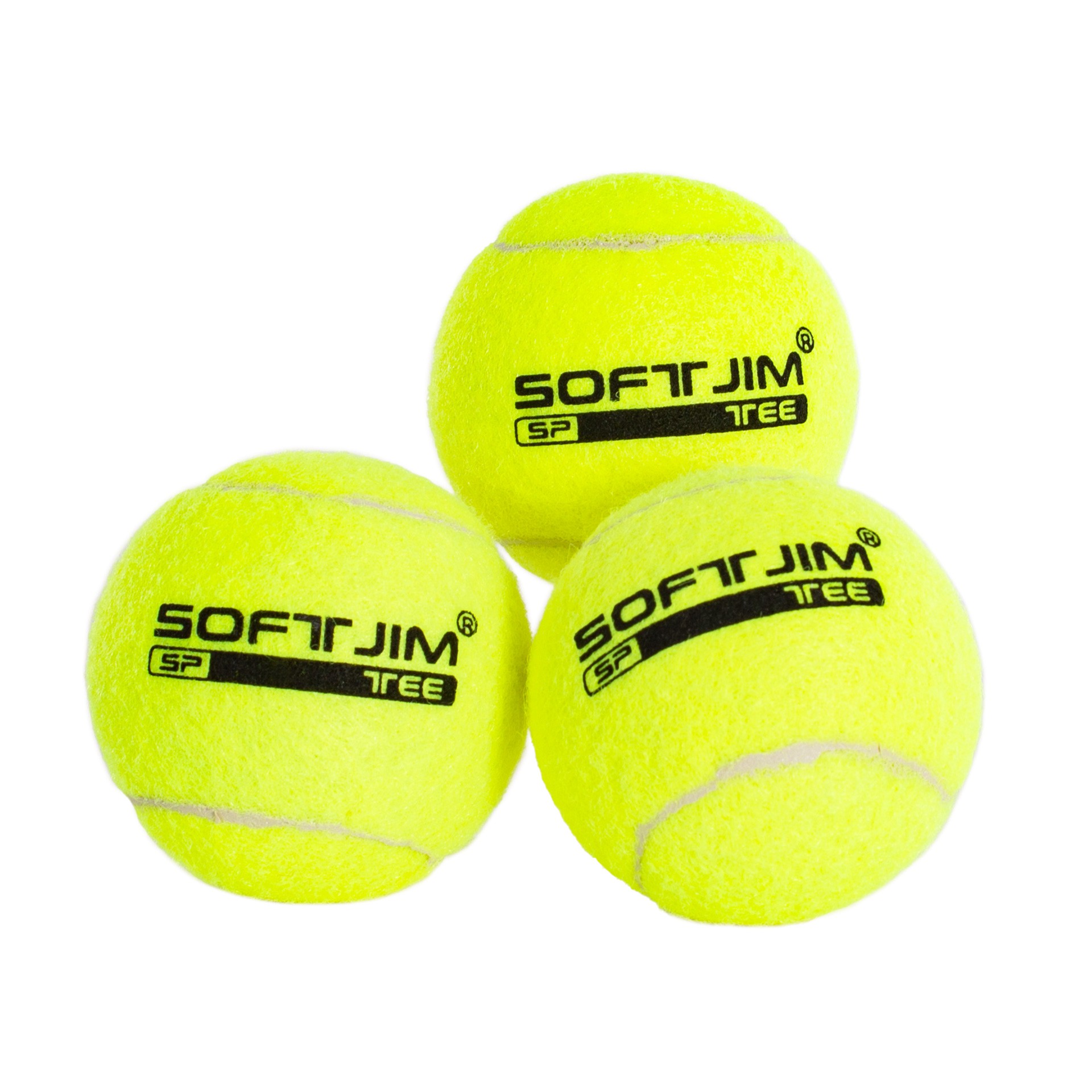 bolsa 3 pelotas de tenis softee iniciacion deluxe 4