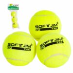 Bolsa 3 Pelotas De Tenis Softee Iniciacion Deluxe - Imagen 3