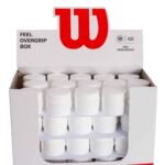 Caja 60 overgrips wilson blanco pro perforados - Imagen 3